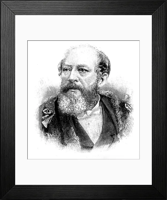 Framed Print : The late Sir Francis Wyatt Truscott, 1895. Creator: P Naumann Framed Print : The late Sir Francis Wyatt Truscott, 1895. Creator: P Naumann