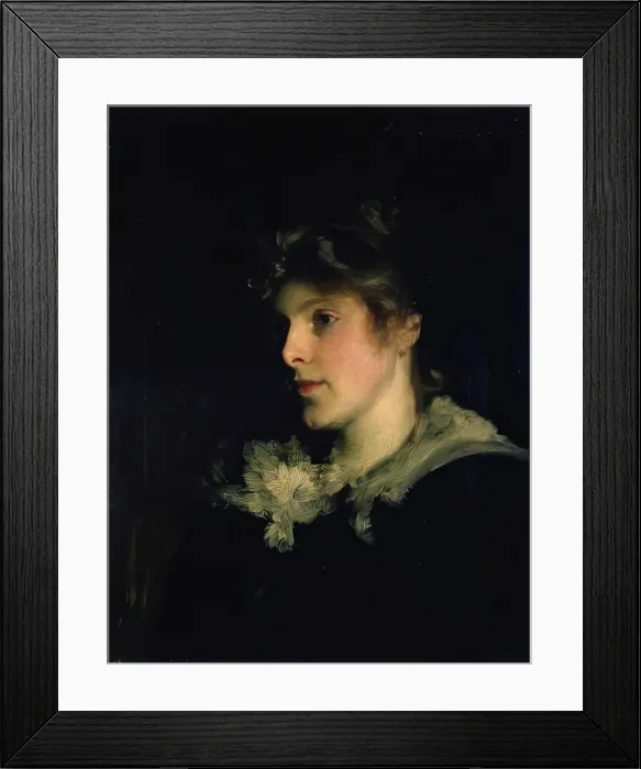 Framed Print : Miss Poppy Graeme, 1881. Creator: John Singer Sargent Framed Print : Miss Poppy Graeme, 1881. Creator: John Singer Sargent