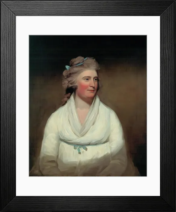 Framed Print : Mrs Gevine. Creator: Henry Raeburn Framed Print : Mrs Gevine. Creator: Henry Raeburn