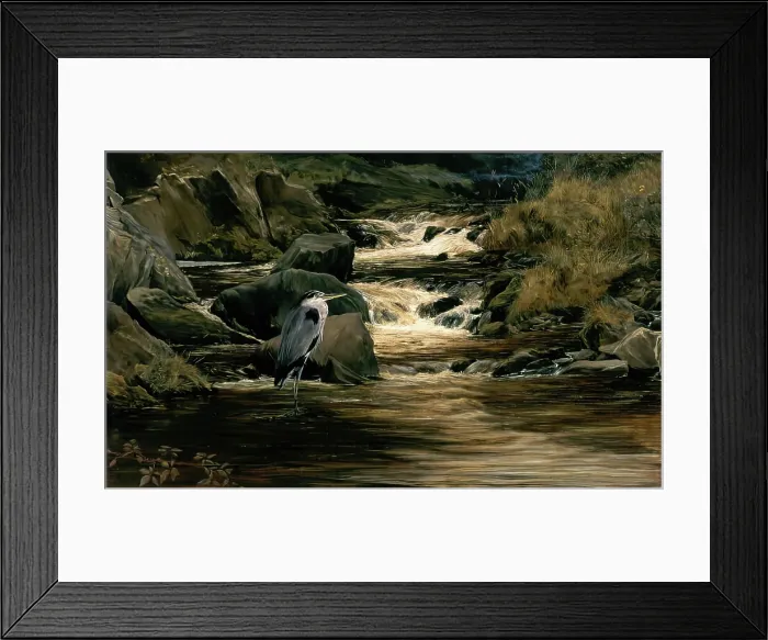 Framed Print : Solitude, c1879. Creator: Bryan Hook Framed Print : Solitude, c1879. Creator: Bryan Hook