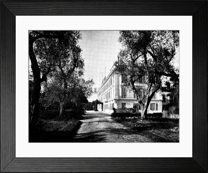 Framed Print : The Queen's Visit to Cimiez: Grand Hotel de Cimiez, occupied by the Queen, 1895 Framed Print : The Queen's Visit to Cimiez: Grand Hotel de Cimiez, occupied by the Queen, 1895