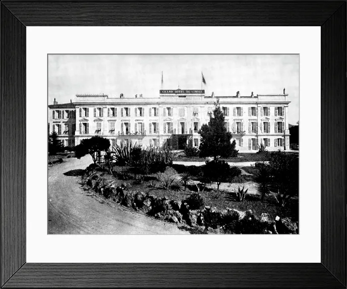 Framed Print : The Queen's Visit to Cimiez: Grand Hotel de Cimiez, 1895. Creator: Jean Gilletta. The Queen's Visit to Cimiez: Grand Hotel de Cimiez, 1895. Creator: Jean Gilletta Framed Print : The Queen's Visit to Cimiez: Grand Hotel de Cimiez, 1895. Creator: Jean Gilletta. The Queen's Visit to Cimiez: Grand Hotel de Cimiez, 1895. Creator: Jean Gilletta