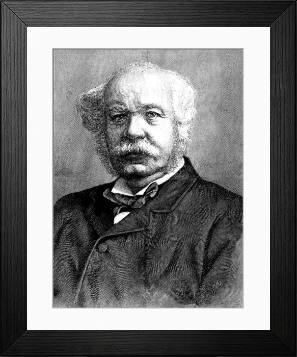 Framed Print : The late Sir Henry Creswicke Rawlinson, Bart. 1895. Creator: P Naumann Framed Print : The late Sir Henry Creswicke Rawlinson, Bart. 1895. Creator: P Naumann