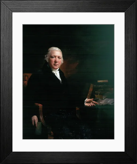 Framed Print : Robert Adam, 1800 - 1823. Creator: Henry Raeburn Framed Print : Robert Adam, 1800 - 1823. Creator: Henry Raeburn