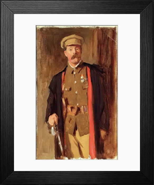 Framed Print : Colonel Hamilton Campbell Of Netherplace, 1902. Creator: George Reid Framed Print : Colonel Hamilton Campbell Of Netherplace, 1902. Creator: George Reid