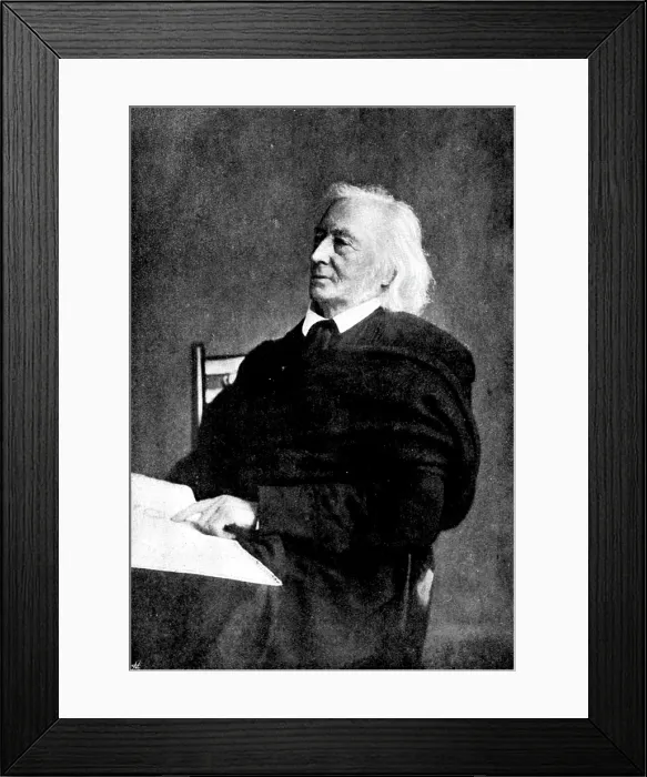 Framed Print : The late John Stuart Blackie, 1895. Creator: Elliott & Fry Framed Print : The late John Stuart Blackie, 1895. Creator: Elliott & Fry