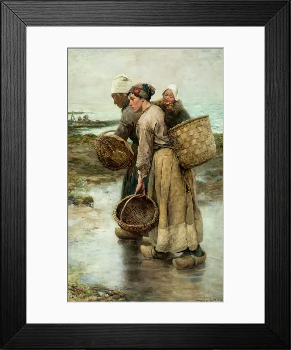 Framed Print : Les Moulieres, Villerville, c1902. Creator: Robert McGregor Framed Print : Les Moulieres, Villerville, c1902. Creator: Robert McGregor