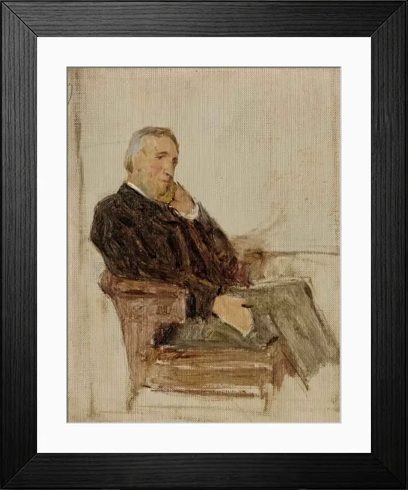 Framed Print : Mr Wenley, (Seated), c1896. Creator: George Reid Framed Print : Mr Wenley, (Seated), c1896. Creator: George Reid