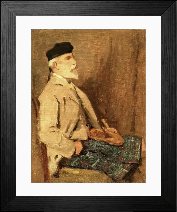 Framed Print : The Macleod of Macleod, ex. 1901. Creator: George Reid Framed Print : The Macleod of Macleod, ex. 1901. Creator: George Reid