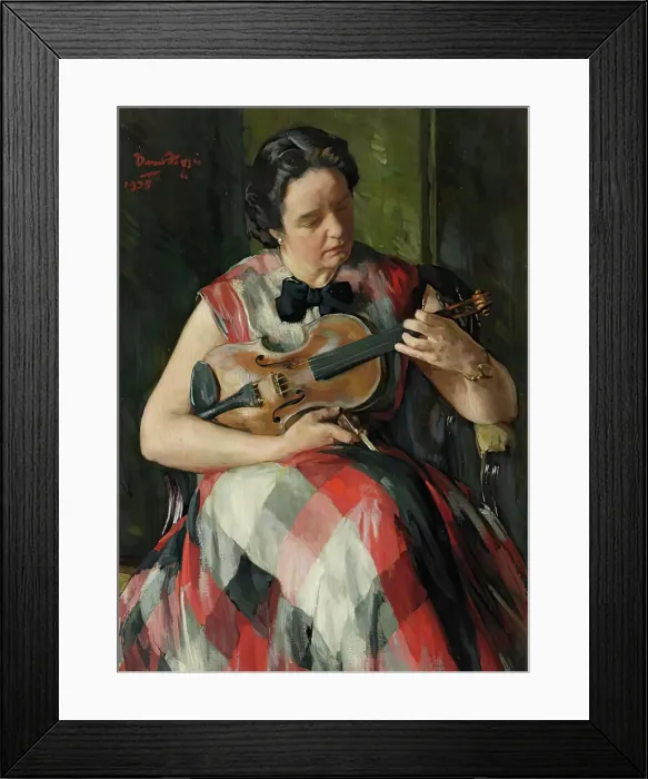 Framed Print : Interlude, 1935. Creator: David Foggie Framed Print : Interlude, 1935. Creator: David Foggie