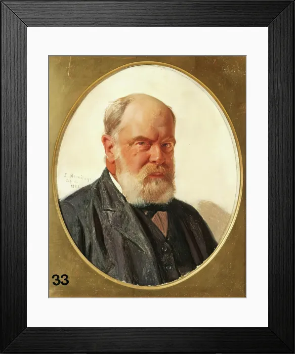 Framed Print : Edward Armitage, Self Portrait, 1882. Creator: Edward Armitage Framed Print : Edward Armitage, Self Portrait, 1882. Creator: Edward Armitage