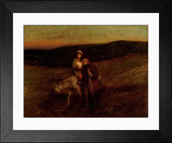 Framed Print : The Flight, c1909. Creator: Edward Stott Framed Print : The Flight, c1909. Creator: Edward Stott