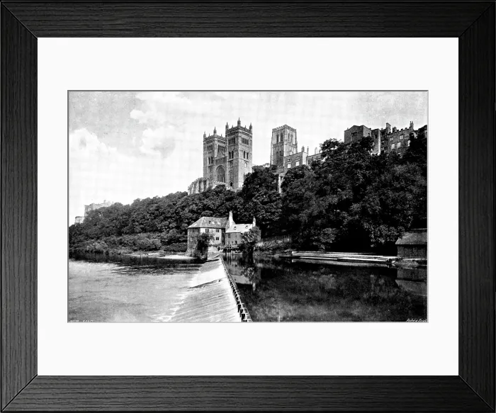Framed Print : The Cathedrals of England: Durham Cathedral, 1895. Creator: Francis Frith & Co Framed Print : The Cathedrals of England: Durham Cathedral, 1895. Creator: Francis Frith & Co