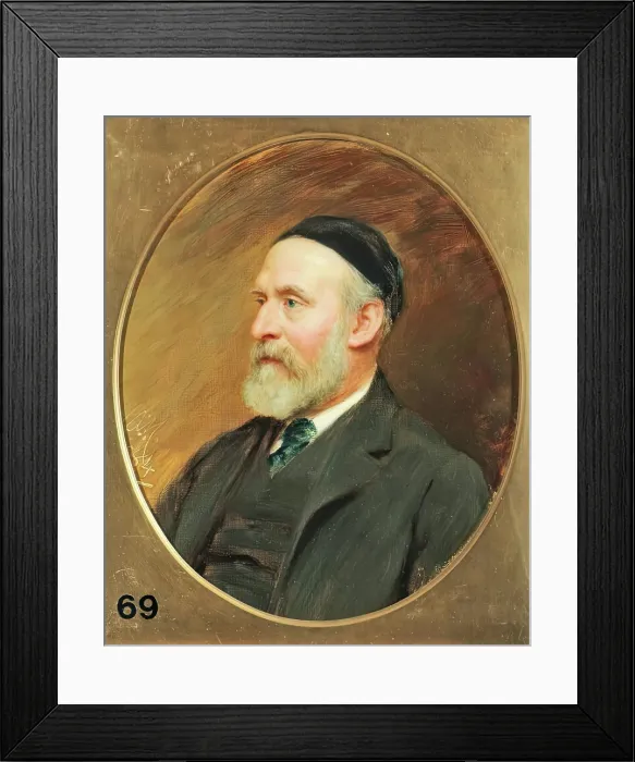Framed Print : Charles West Cope, RA, 1884. Creator: Arthur Stockdale Cope Framed Print : Charles West Cope, RA, 1884. Creator: Arthur Stockdale Cope