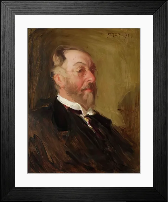 Framed Print : John Hay, c1896. Creator: Robert Brough Framed Print : John Hay, c1896. Creator: Robert Brough