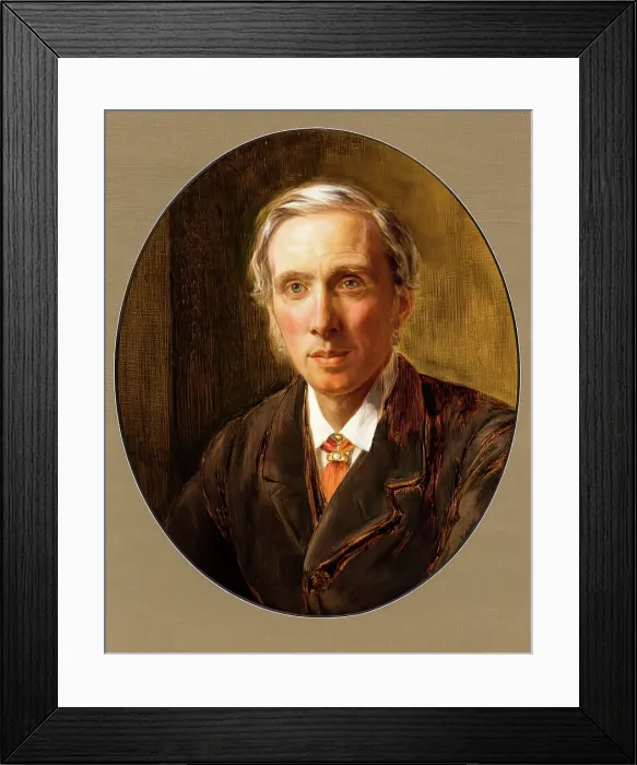 Framed Print : Richard Norman Shaw, RA, 1886. Creator: John Callcott Horsley Framed Print : Richard Norman Shaw, RA, 1886. Creator: John Callcott Horsley