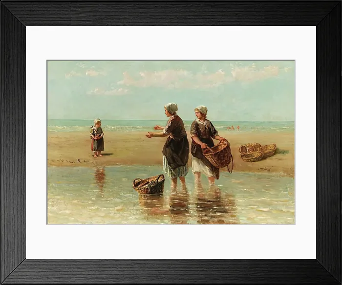 Framed Print : The Errand, 1871. Creator: Jozef Israels Framed Print : The Errand, 1871. Creator: Jozef Israels