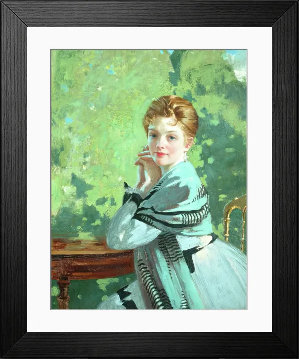 Framed Print : Felicity, c1916. Creator: George Henry Framed Print : Felicity, c1916. Creator: George Henry