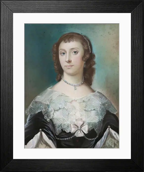 Framed Print : Mrs Alexander Livingstone, 1895. Creator: Blanche Gottschalk Framed Print : Mrs Alexander Livingstone, 1895. Creator: Blanche Gottschalk