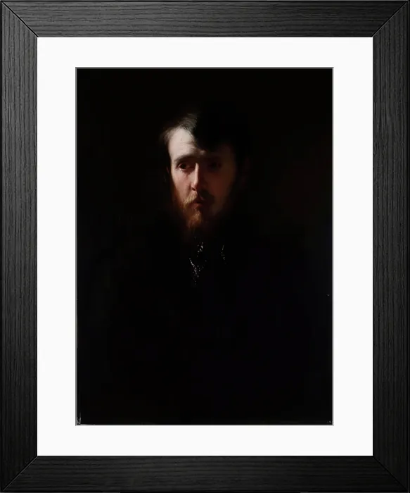 Framed Print : Sir George Reid PRSA, 1875-1878. Creator: George Paul Chalmers Framed Print : Sir George Reid PRSA, 1875-1878. Creator: George Paul Chalmers