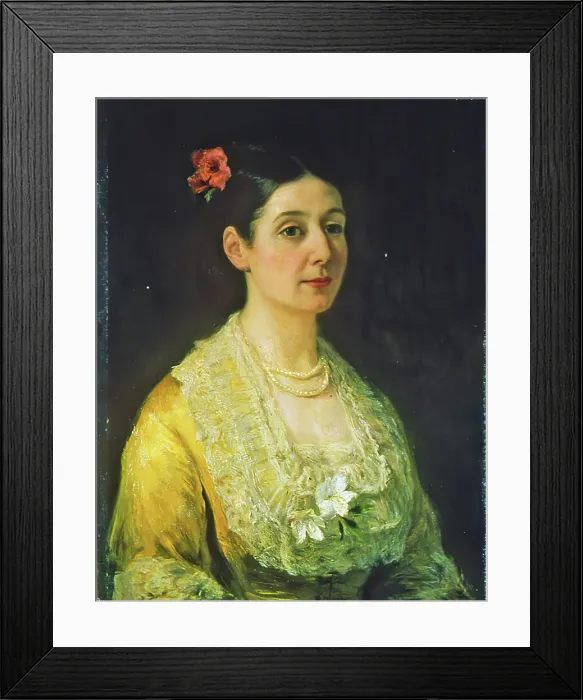 Framed Print : Mrs Macdonald, c1873. Creator: Hugh Cameron