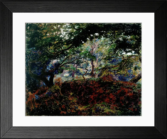 Framed Print : Sous-Bois, 1908-1910. Creator: Georges Lacombe Framed Print : Sous-Bois, 1908-1910. Creator: Georges Lacombe