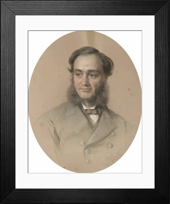 Framed Print : Dr Walter Graham, Dalkieth, 1868. Creator: William Crawford Framed Print : Dr Walter Graham, Dalkieth, 1868. Creator: William Crawford