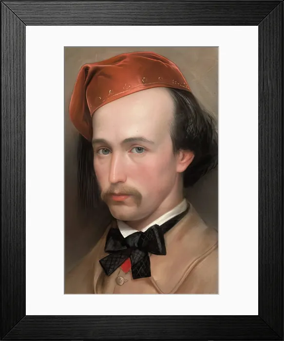 Framed Print : Alexander Brodie, Sculptor, 1858. Creator: John Bucknall Russell Framed Print : Alexander Brodie, Sculptor, 1858. Creator: John Bucknall Russell
