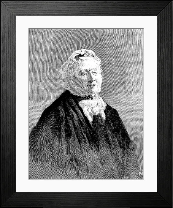 Framed Print : The late Mrs. German Reed, 1895. Creator: P Naumann Framed Print : The late Mrs. German Reed, 1895. Creator: P Naumann