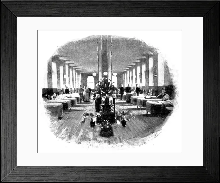 Framed Print : Views of St. Thomas's Hospital: one of the wards, 1895. Creator: G&R Lavis. Views of St. Thomas's Hospital: one of the wards, 1895. Creator: G&R Lavis Framed Print : Views of St. Thomas's Hospital: one of the wards, 1895. Creator: G&R Lavis. Views of St. Thomas's Hospital: one of the wards, 1895. Creator: G&R Lavis