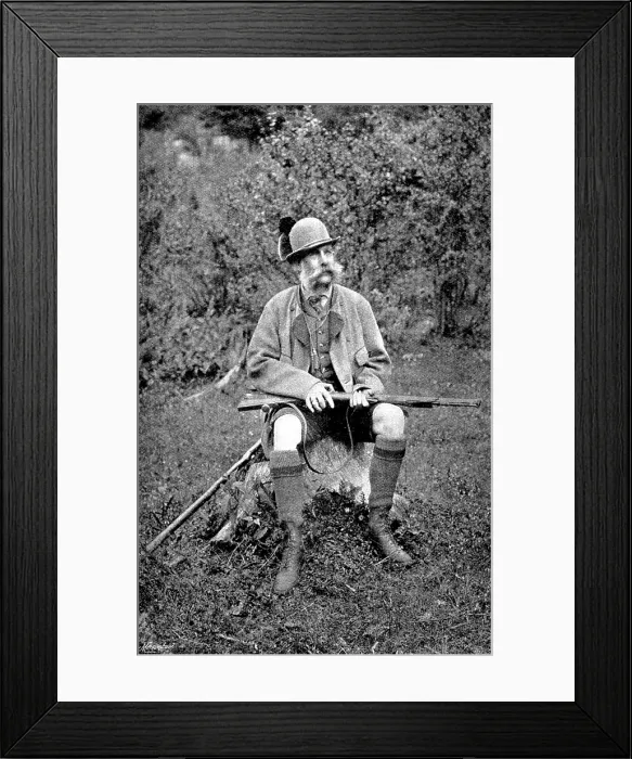 Framed Print : His Imperial Majesty Francis Joseph, Emperor of Austria, 1895. Creator: Charles Scolik Framed Print : His Imperial Majesty Francis Joseph, Emperor of Austria, 1895. Creator: Charles Scolik