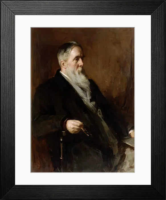 Framed Print : Sir George Reid PRSA. Creator: John Bowie Framed Print : Sir George Reid PRSA. Creator: John Bowie