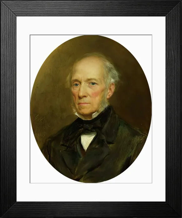 Framed Print : Samuel Cousins, RA, 1883. Creator: Arthur Stockdale Cope Framed Print : Samuel Cousins, RA, 1883. Creator: Arthur Stockdale Cope