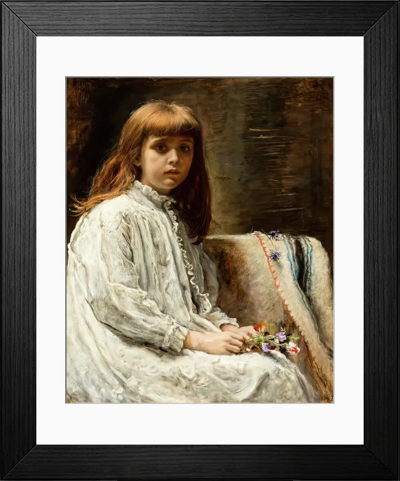 Framed Print : The Convalescent, 1875. Creator: John Everett Millais Framed Print : The Convalescent, 1875. Creator: John Everett Millais
