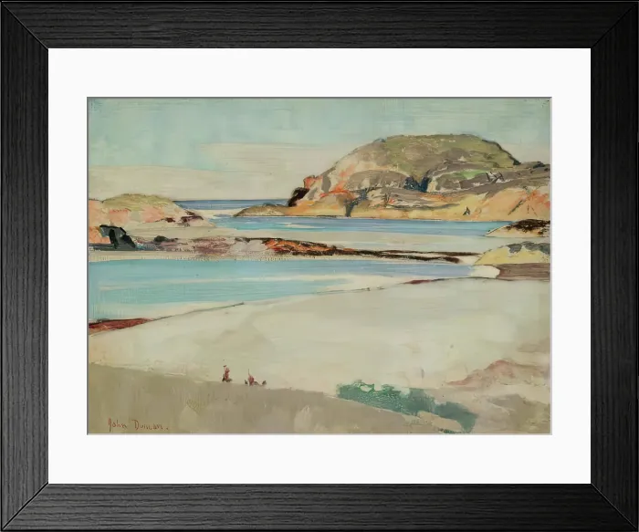Framed Print : A Beach Scene, 1900-1924. Creator: John Duncan Framed Print : A Beach Scene, 1900-1924. Creator: John Duncan