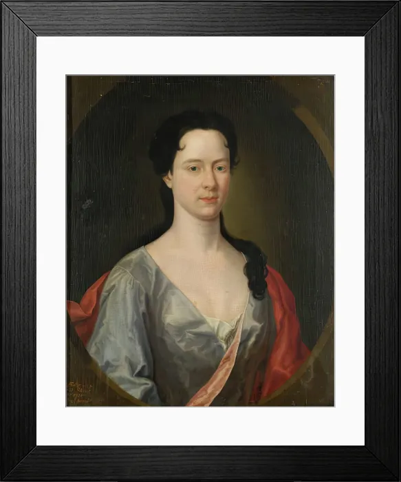 Framed Print : Mrs Skene of Rubislaw, 1731. Creator: John Alexander Framed Print : Mrs Skene of Rubislaw, 1731. Creator: John Alexander