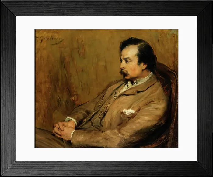 Framed Print : Sir William Quiller Orchardson, RA. Creator: Thomas Alexander Ferguson Graham Framed Print : Sir William Quiller Orchardson, RA. Creator: Thomas Alexander Ferguson Graham