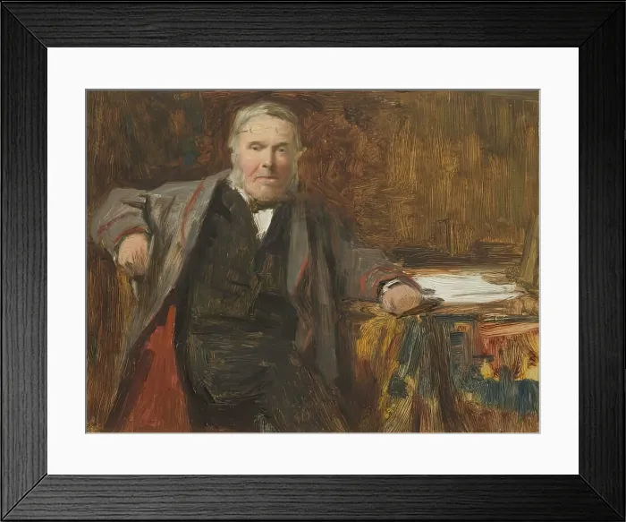 Framed Print : Rev. Alexander Gerard, LLD, 1879. Creator: George Reid Framed Print : Rev. Alexander Gerard, LLD, 1879. Creator: George Reid