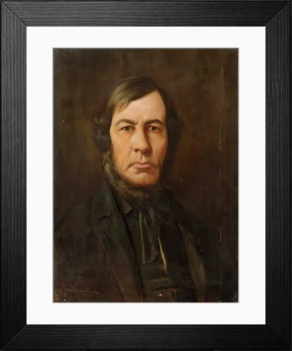 Framed Print : Sir John Steell. Creator: William Grant Stevenson Framed Print : Sir John Steell. Creator: William Grant Stevenson