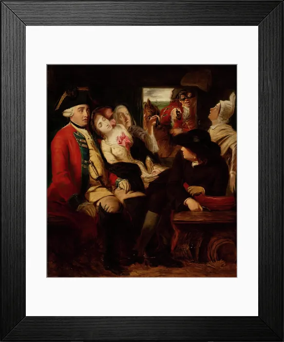 Framed Print : The Highwayman, ex. 1848. Creator: William Powell Frith Framed Print : The Highwayman, ex. 1848. Creator: William Powell Frith