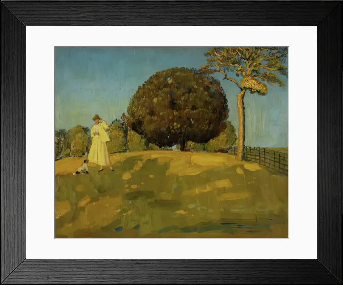 Framed Print : The Round Tree, c1910s. Creator: Derwent Lees Framed Print : The Round Tree, c1910s. Creator: Derwent Lees