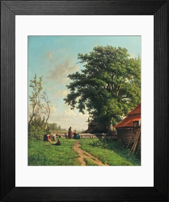 Framed Print : Washing Day. Creator: Gerrit Alexander Godart Filip Mollinger Framed Print : Washing Day. Creator: Gerrit Alexander Godart Filip Mollinger
