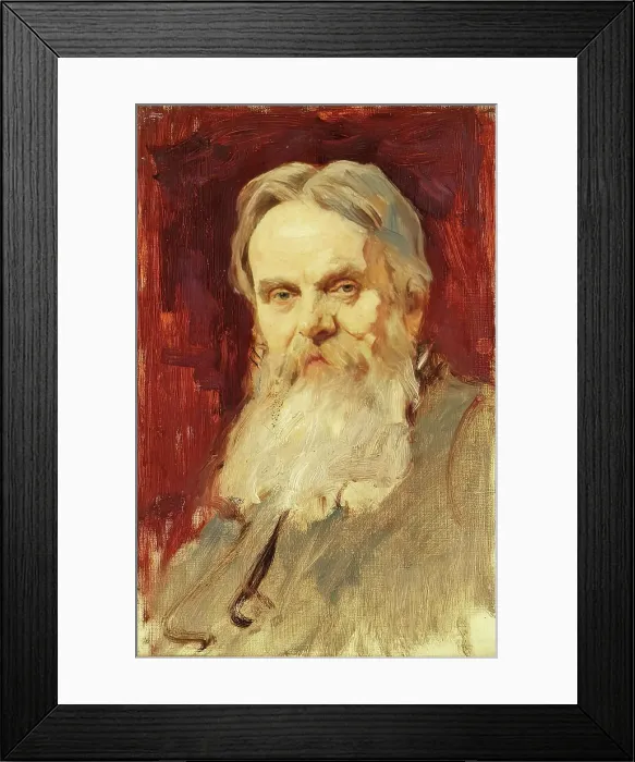Framed Print : William Holman Hunt, (1827-1910), c1870s. Creator: George Reid Framed Print : William Holman Hunt, (1827-1910), c1870s. Creator: George Reid