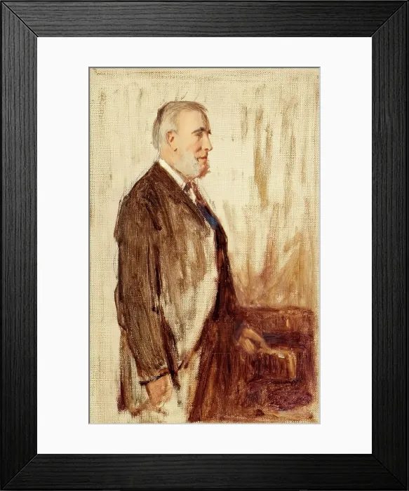 Framed Print : Mr Wenley, (Standing), c1896. Creator: George Reid Framed Print : Mr Wenley, (Standing), c1896. Creator: George Reid