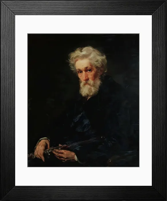 Framed Print : The Flute Player, 1909. Creator: Campbell Lindsay Smith Framed Print : The Flute Player, 1909. Creator: Campbell Lindsay Smith