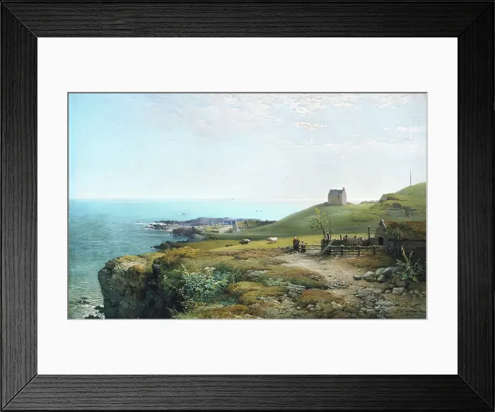 Framed Print : At Cove, 1861. Creator: James Cassie Framed Print : At Cove, 1861. Creator: James Cassie