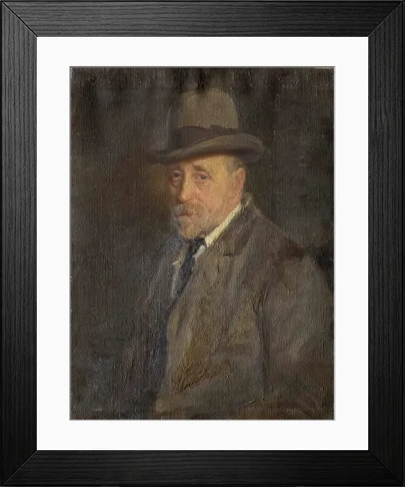 Framed Print : George R. Gowans RSW (1843-1924), 1909. Creator: Campbell Lindsay Smith Framed Print : George R. Gowans RSW (1843-1924), 1909. Creator: Campbell Lindsay Smith
