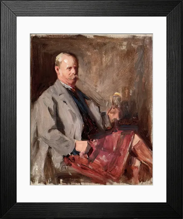 Framed Print : Gentleman in Kilt, c1890s. Creator: George Reid