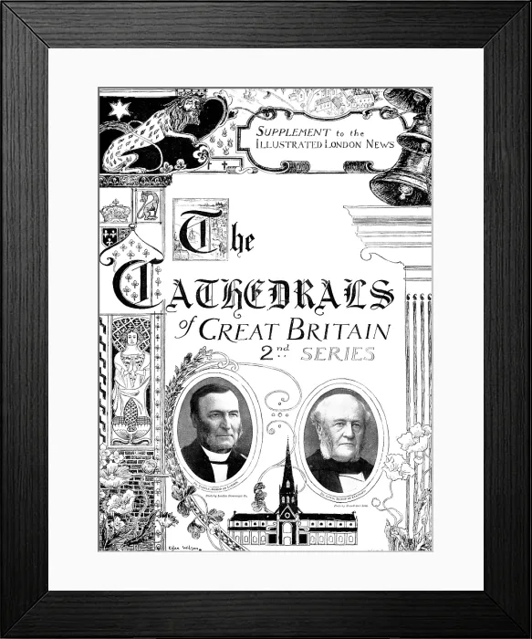 Framed Print : The Cathedrals of Great Britain, 1895. Creators: London Stereoscopic & Photographic Co, Russell & Sons, Carl Hentschel Framed Print : The Cathedrals of Great Britain, 1895. Creators: London Stereoscopic & Photographic Co, Russell & Sons, Carl Hentschel
