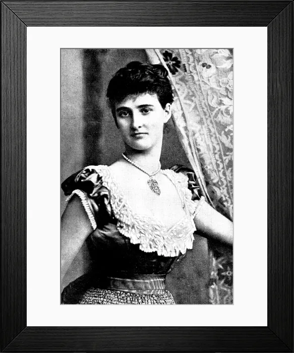 Framed Print : The late Duchess of Leinster, 1895. Creator: Lafayette Framed Print : The late Duchess of Leinster, 1895. Creator: Lafayette